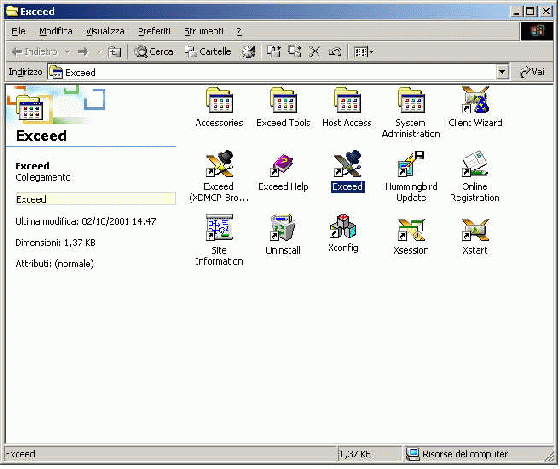 Exceed folder