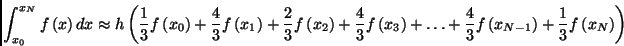 Formula di Simpson