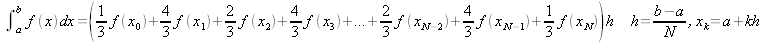 Formula di Simpson