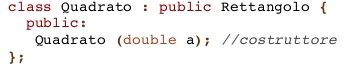 Classe Quadrato