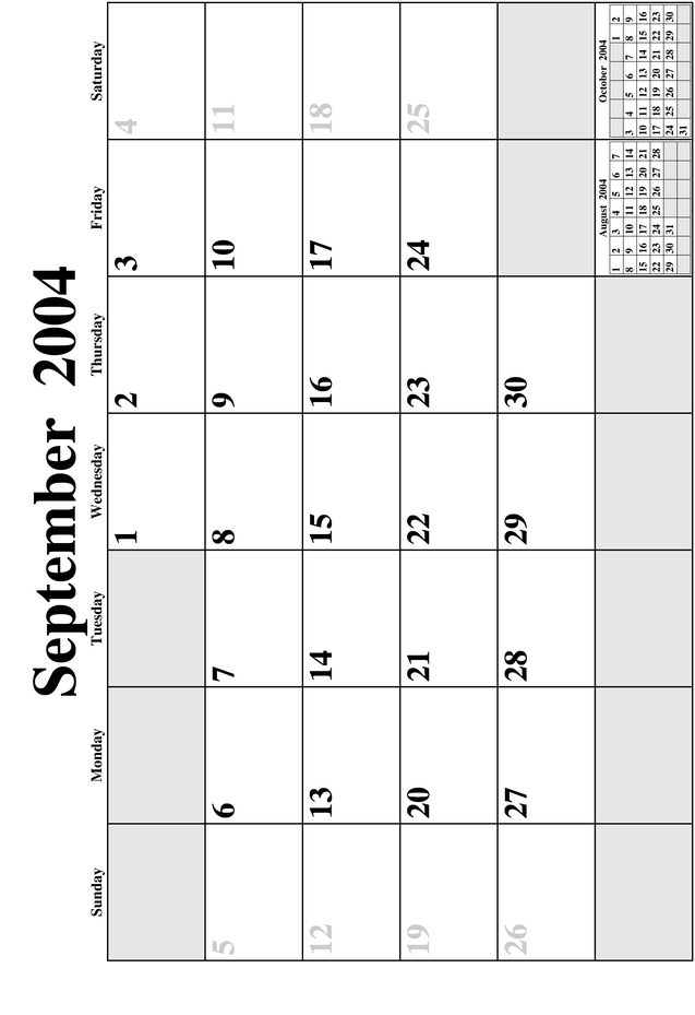 calendario