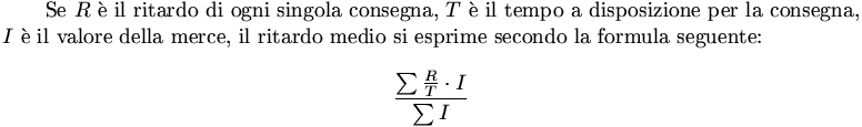 esempio di ambiente matematico