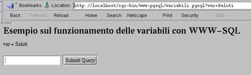 www-sql-variabili