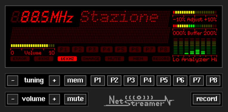 NetStreamer-frontale